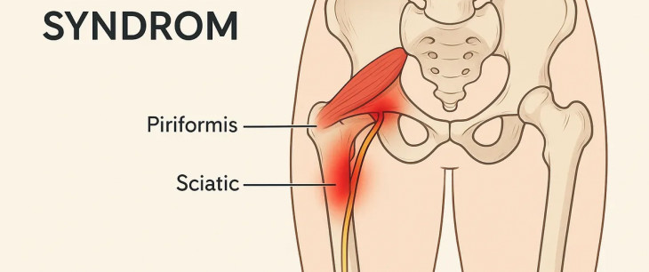 Piriformis syndróm: príznaky, diagnostika a liečba