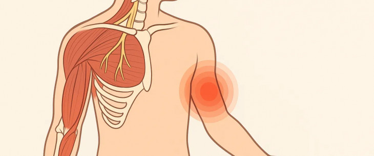 Cervikobrachiálny syndróm: príčiny, príznaky a terapia